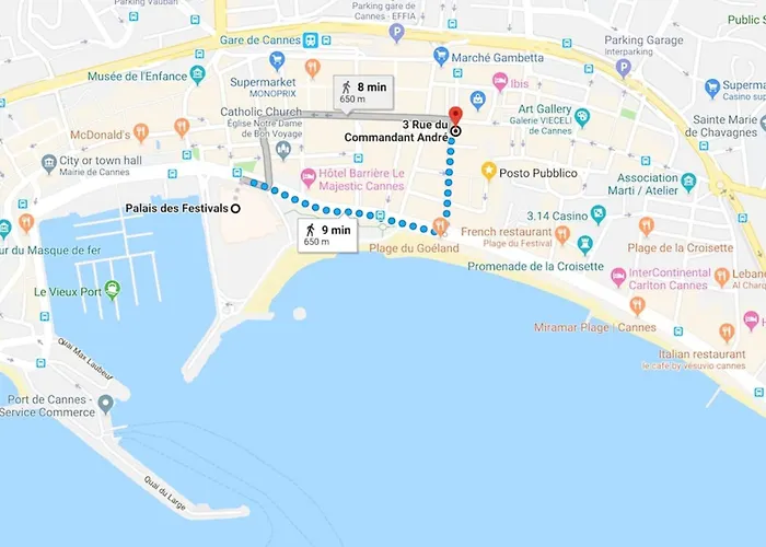 Apartmán One-bedroom Near The Palais Des Festivals *